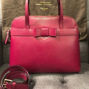 Kate Spade Domed Leather Satchel